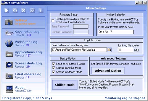 The keyloggers 'hit' Picture 1