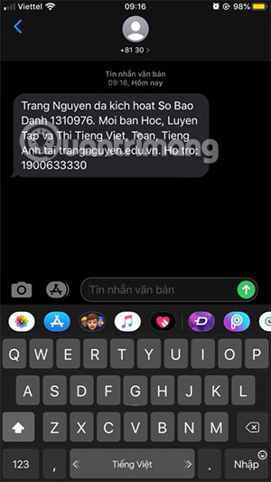 images 1 of The latest way to register an account in Vietnamese Status