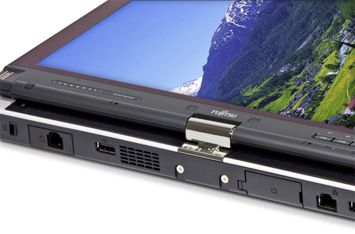 The LifeBook T5010 has a touch screen Picture 10