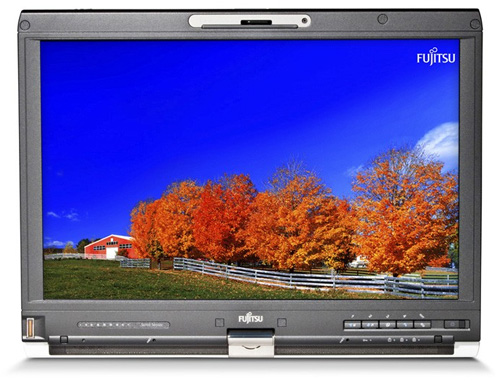 The LifeBook T5010 has a touch screen Picture 11