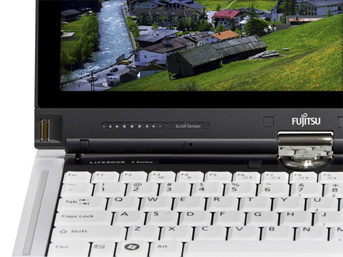 The LifeBook T5010 has a touch screen Picture 6