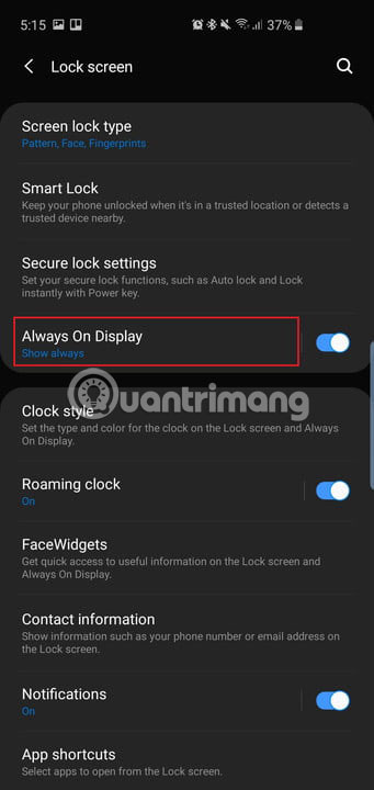 The main settings need to be changed on Galaxy S10, S10 + or S10e Picture 17