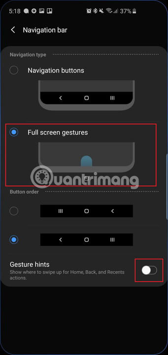 The main settings need to be changed on Galaxy S10, S10 + or S10e Picture 22