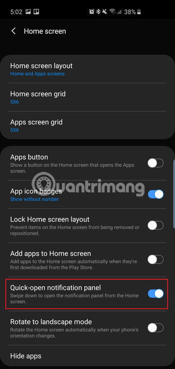 The main settings need to be changed on Galaxy S10, S10 + or S10e Picture 6