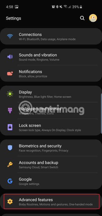 The main settings need to be changed on Galaxy S10, S10 + or S10e Picture 7
