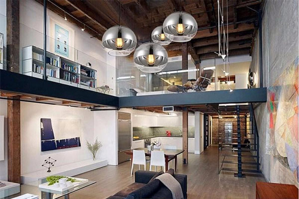 The model of level 4 mezzanine attic is beautiful Picture 16