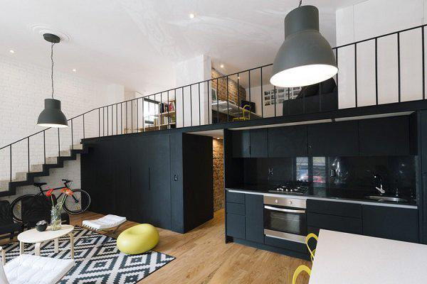 The model of level 4 mezzanine attic is beautiful Picture 7