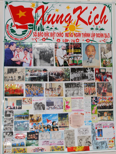 The most beautiful 26-3 wall newspapers Picture 4