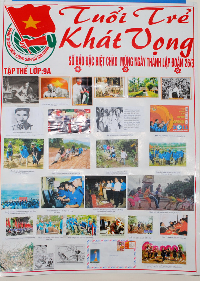 The most beautiful 26-3 wall newspapers Picture 8