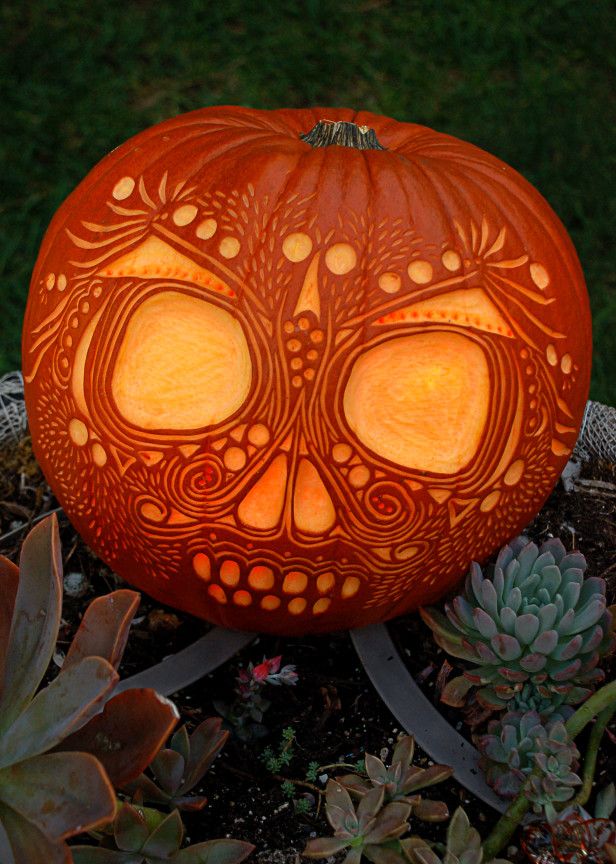 The most beautiful Halloween pumpkins Picture 15