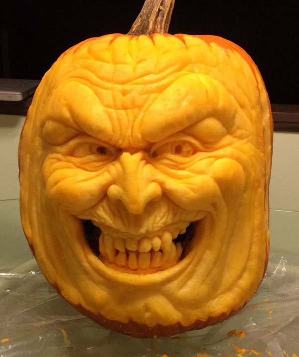 The most beautiful Halloween pumpkins Picture 23