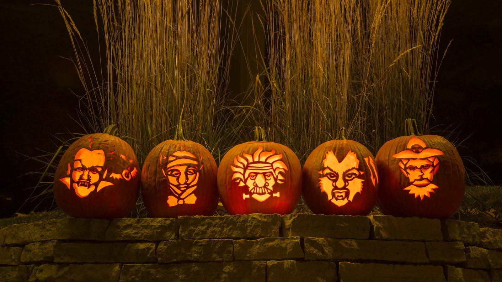 The most beautiful Halloween pumpkins Picture 42