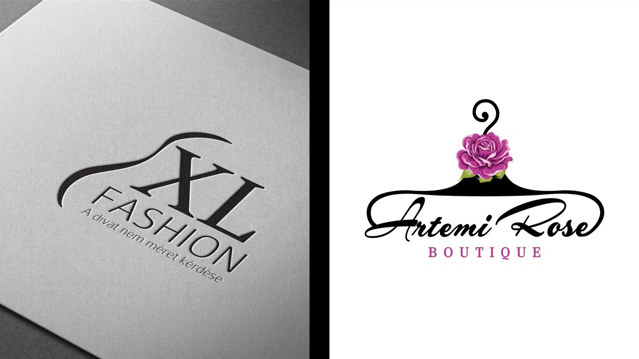 The most beautiful logo Shop clothing templates Picture 51