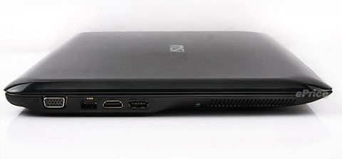 The MSI X600 shows off a slim look Picture 15