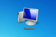 The My Computer icon is hidden on the Windows 7 desktop Picture 1