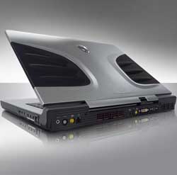 The notebook supports the first GeForce Go 7900 SLI Picture 4