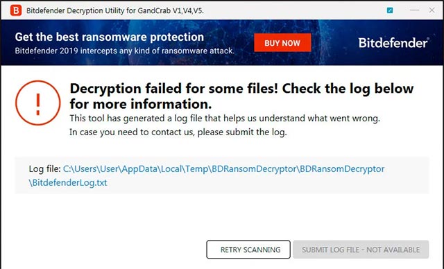 The official GandCrab 5.2 decoder was released, ending a bad nightmare called GandCrab Ransomeware Picture 10