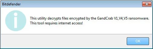 The official GandCrab 5.2 decoder was released, ending a bad nightmare called GandCrab Ransomeware Picture 6