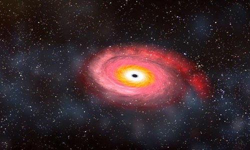 The original black hole in the universe can produce gold and uranium Picture 1