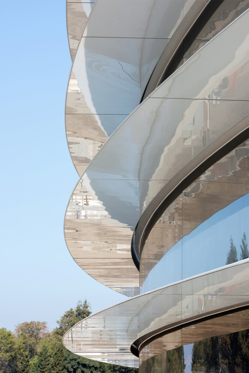 The photo is sparkling about Apple Park, Apple's new $ 5 billion headquarters Picture 8