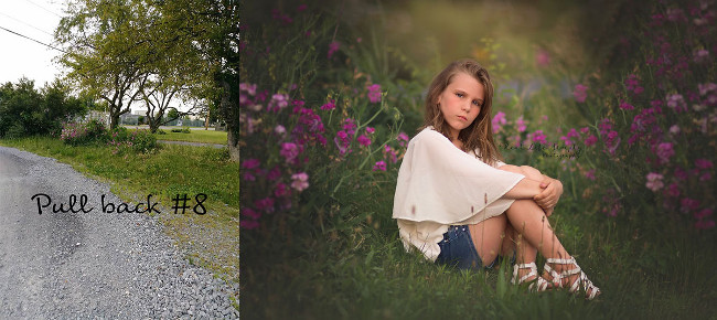 The photographer shares how to take portraits beautiful and shimmering with ugly background Picture 8