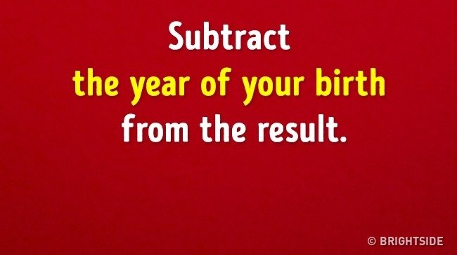 The problem accurately reveals your actual age and psychological age within 1 minute! Picture 6