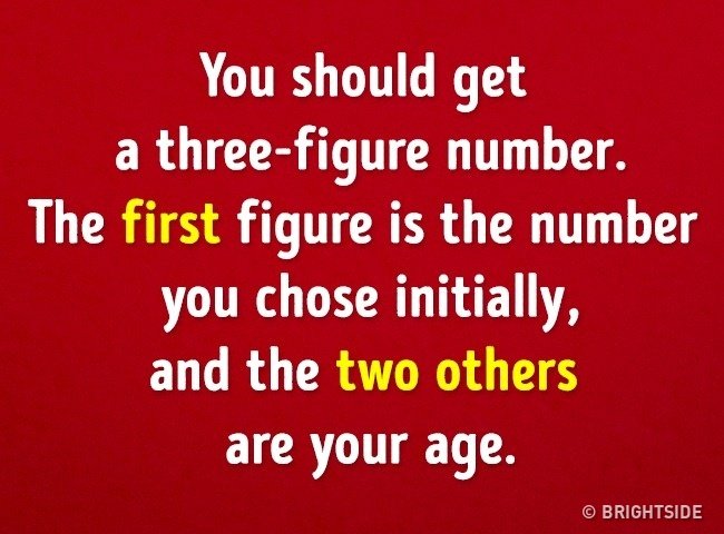 The problem accurately reveals your actual age and psychological age within 1 minute! Picture 7