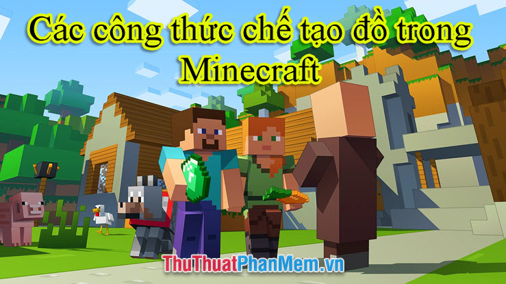 The recipe for making things in Minecraft Picture 1