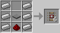 The recipe for making things in Minecraft Picture 101