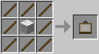 The recipe for making things in Minecraft Picture 115