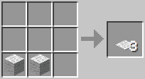 The recipe for making things in Minecraft Picture 136