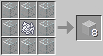 The recipe for making things in Minecraft Picture 137
