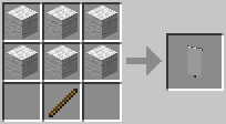 The recipe for making things in Minecraft Picture 139