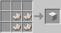The recipe for making things in Minecraft Picture 59