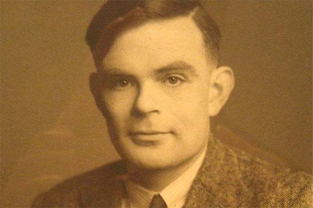 The secret is hidden inside the line of binary code on the 50-pound sheet printed with Alan Turing Picture 4