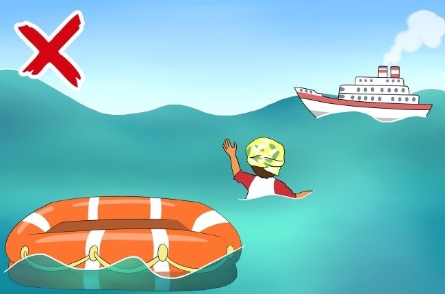 The secret should be clear when floating in the open sea Picture 10