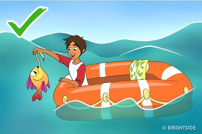 The secret should be clear when floating in the open sea Picture 8