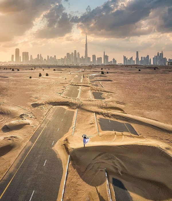 The series of aerial photos proves that Dubai is 'a land from another ...