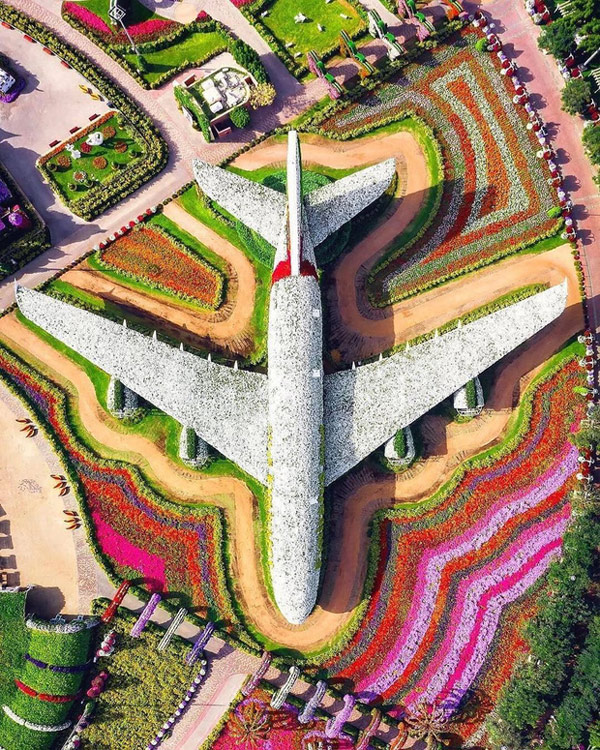 The series of aerial photos proves that Dubai is 'a land from another planet' Picture 24