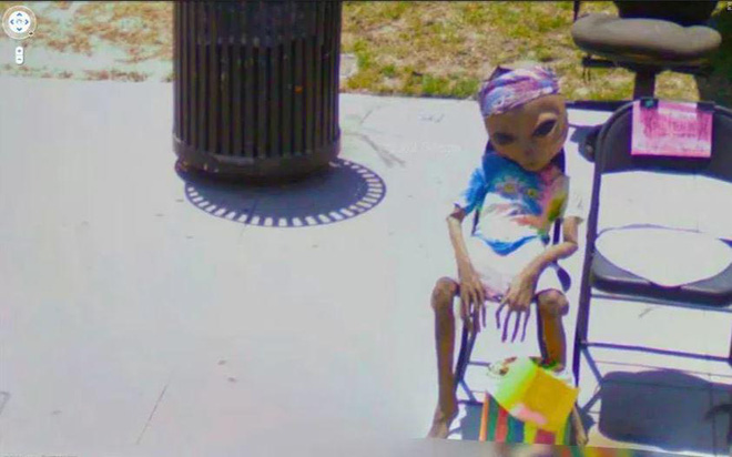 The series of funny photos that Google Maps has recorded across the world streets Picture 18