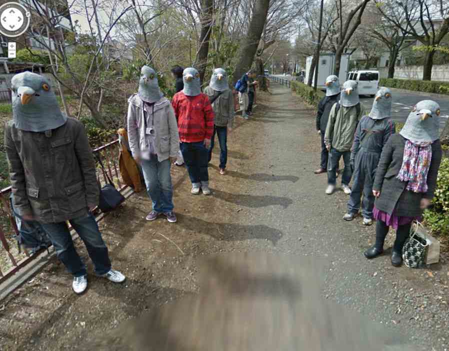 The series of funny photos that Google Maps has recorded across the world streets Picture 4