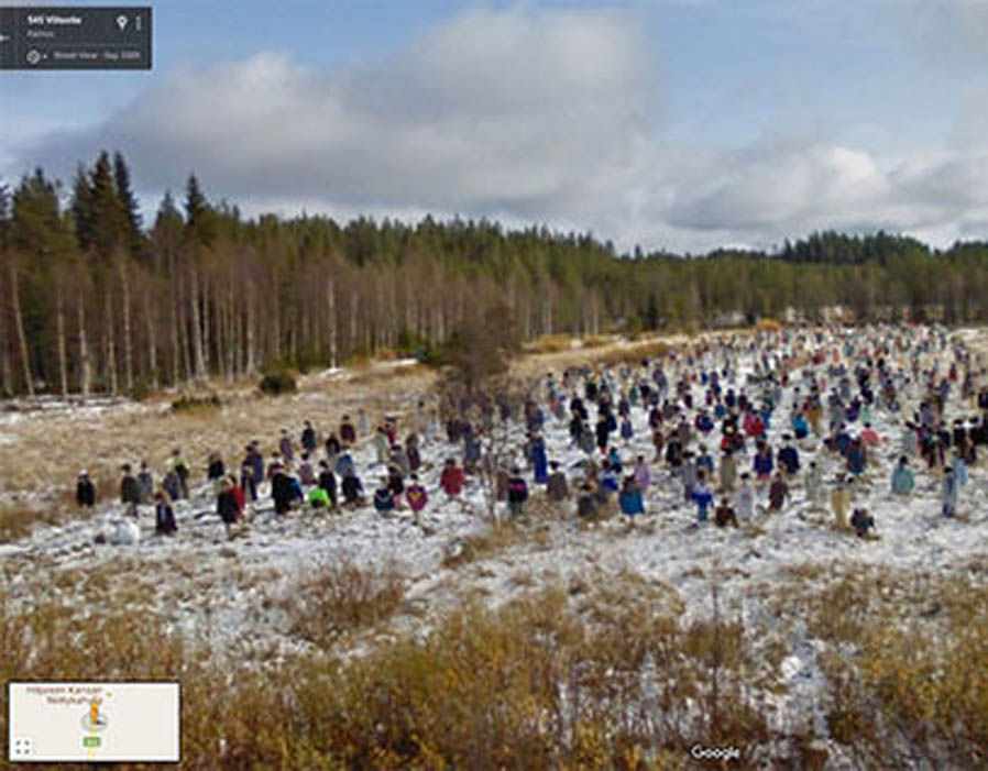 The series of funny photos that Google Maps has recorded across the world streets Picture 7
