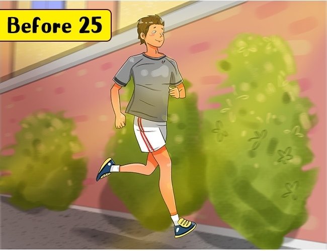 The series reflects how life will change before and after age 25 Picture 15