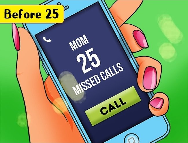 The series reflects how life will change before and after age 25 Picture 17