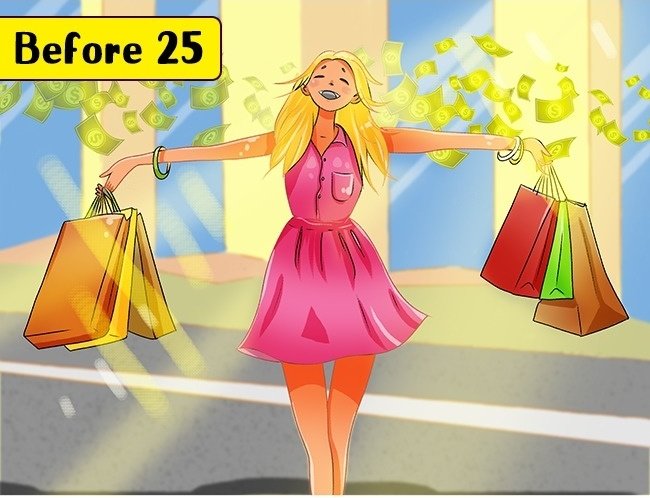 The series reflects how life will change before and after age 25 Picture 21