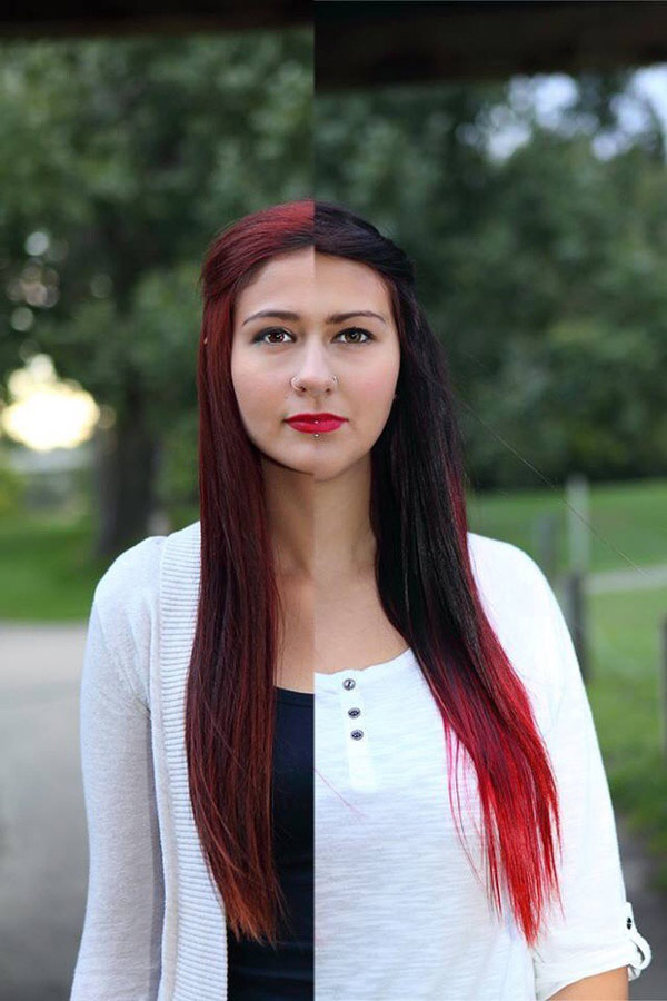 The series shows the magic of the genetic: The other twin skin color, the young version of the parents Picture 10