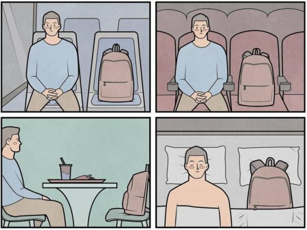 The set of real descriptions of modern life is startling, people become more and more lost in their own world Picture 10