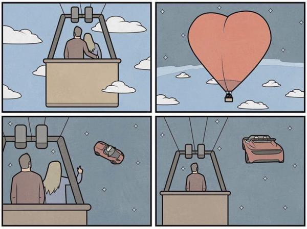 The set of real descriptions of modern life is startling, people become more and more lost in their own world Picture 6