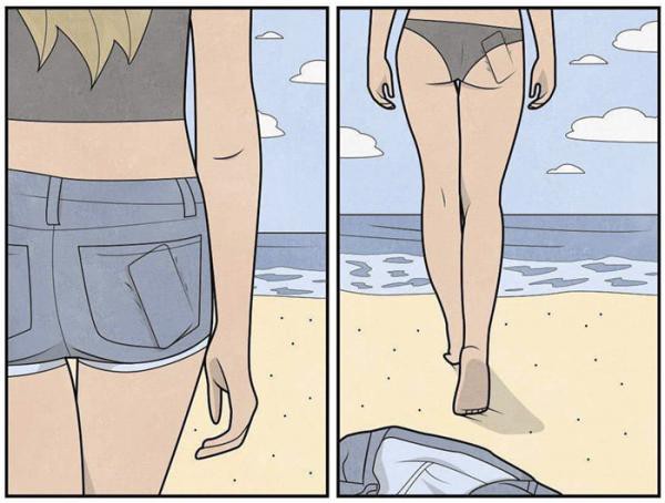 The set of real descriptions of modern life is startling, people become more and more lost in their own world Picture 9