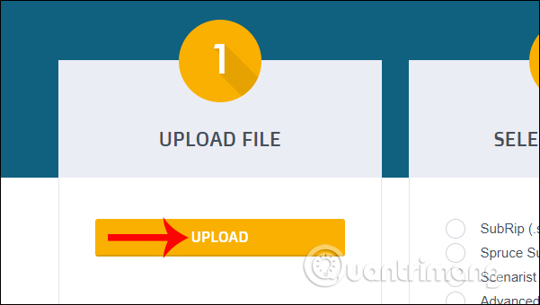 The site converts the subtitle file format for free Picture 5